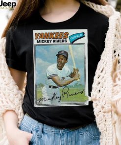 Los angeles yankees mickey rivers signature 2023 shirt