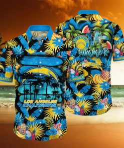 Los_Angeles_Chargers_NFL_Hawaiian_Shirt_Sun Soakedtime_Aloha_Shirt