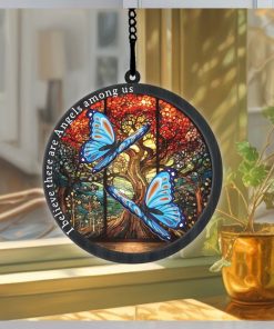 Loss Of Your Loved One, Memorial Dragonfly Suncatcher, Memorial Dragonfly Ornament, Sympathy Memorial Ornament, Gift For Family And Friends