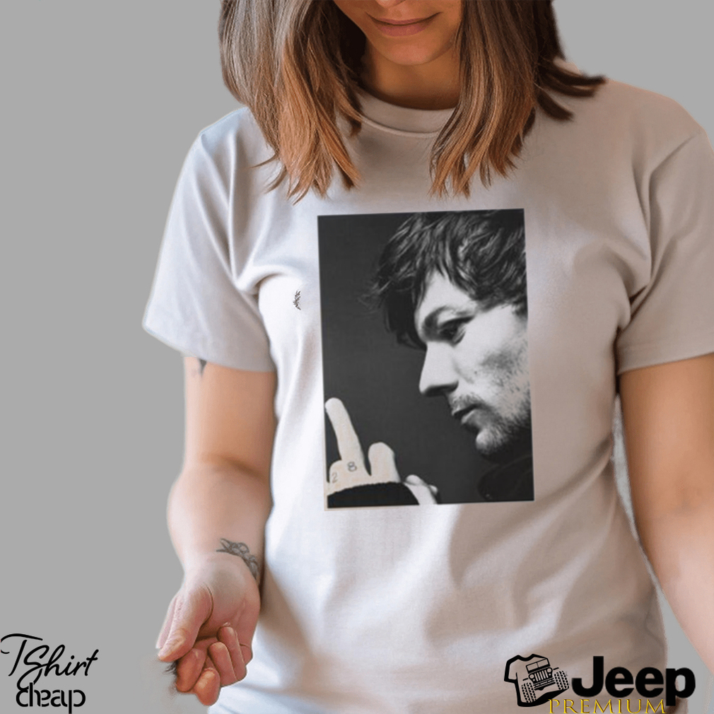 One Direction I Love Louis Tomlinson Gray Shirt- All Sizes