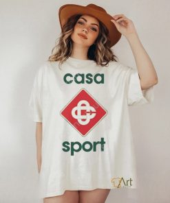 Louis Wearing Casablanca Casa Sport Tee Shirt