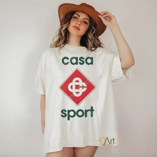 Louis Wearing Casablanca Casa Sport Tee Shirt