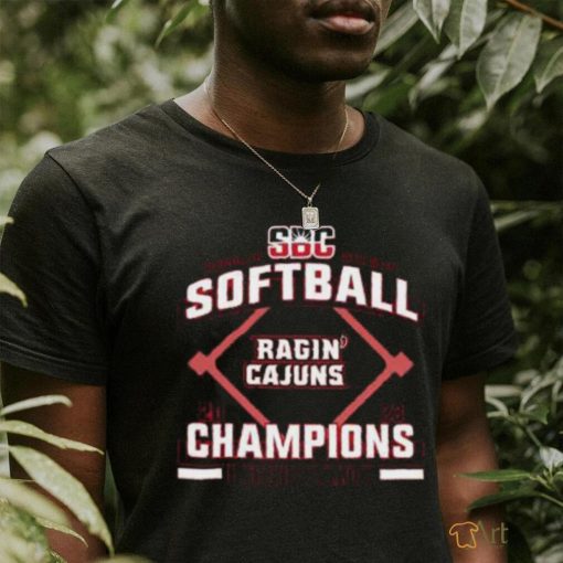 Louisiana Ragin’ Cajuns Blue 84 2023 Sun Belt Softball Regular Season Champions T Shirt