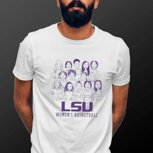 Louisiana State University LSU NIL Women’s Basketball T Shirt