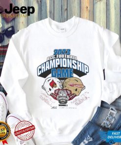 Louisville Cardinal Vs Florida State Seminoles 2023 ACC Football Championship Game Shirt