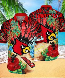 Louisville Cardinals NCAA Hawaiian Shirt Beach Gift For Friend