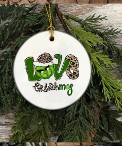 Love Grinchmas Grinch Christmas Tree Ornaments