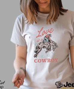 Love Is A Cowboy Shirt Kelsea Singer Retro Music Tour Hoodie Unisex