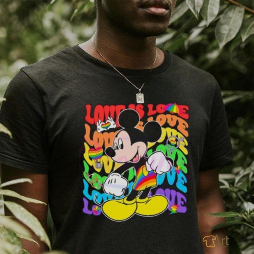 Love Is Love Mickey Pride 2023 Shirt