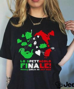 Love On Tour Merch Lo Spettacolo Finale Reggio Emilia 22 July 2023 Tee Shirt