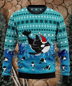 Love Oracle Whale Ugly Christmas Sweater Thankgiving Gift Men Women