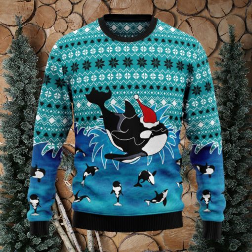 Love Oracle Whale Ugly Christmas Sweater Thankgiving Gift Men Women