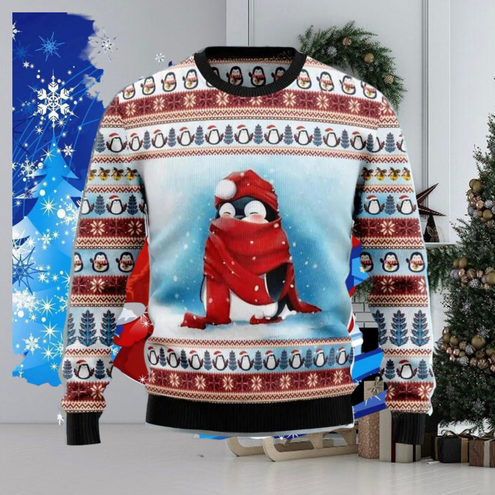 Love Penguin Ugly Christmas Sweater Special Gift For Men Women