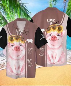 Love Pigs 1 Hawaiian Shirt