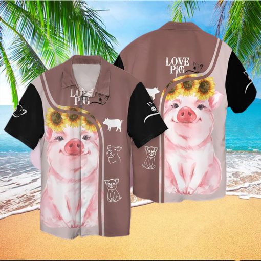 Love Pigs 1 Hawaiian Shirt