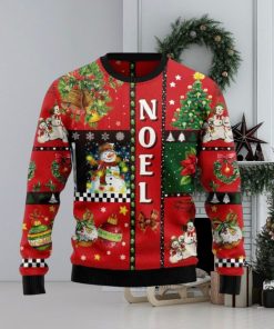 Lovely Snowman Noel Ugly Christmas Sweater