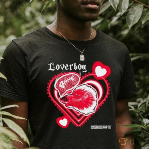 Loverboy fish heart shirt