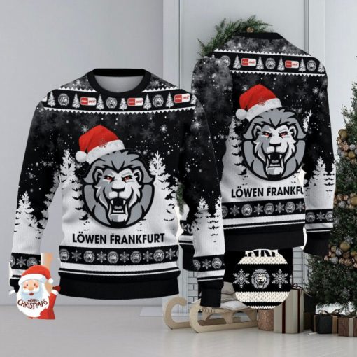 Löwen Frankfurt Ugly Christmas Sweater Holiday Gift Ideas For Men And Women