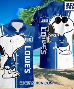 Lowe’s Snoopy Hawaiian Shirt