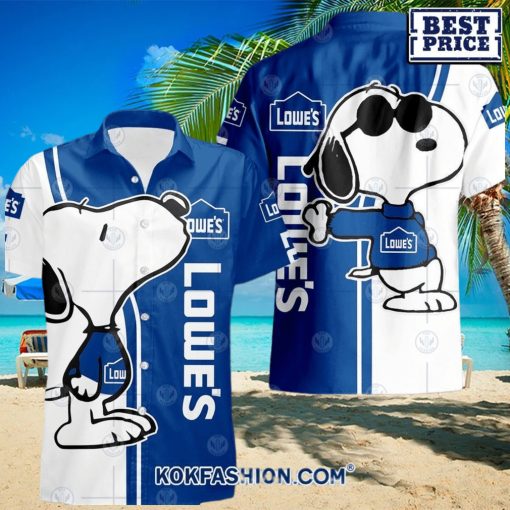 Lowe’s Snoopy Hawaiian Shirt