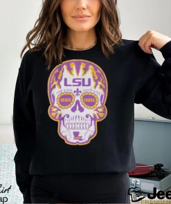 Lsu Football sugar skull shirt