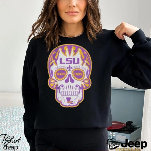 Lsu Football sugar skull shirt