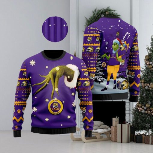 Lsu Tigers Team GrinchUgly Christmas Sweater Cute Christmas Gift