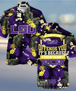 Lsu Tigers This Flag Offends You Summer Beach Hawaiian Shirt