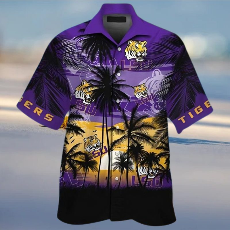 Lsu Tigers Tropical Shirt Tropical Aloha Hawaiian Shirt