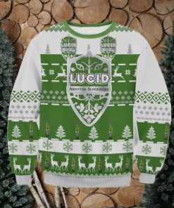 Lucid Absinthe Ugly Xmas Wool Knitted Sweater