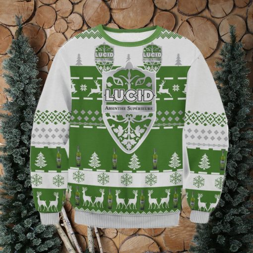 Lucid Absinthe Ugly Xmas Wool Knitted Sweater