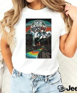 Lucid Evolution Tour 2023 Poster T Shirt