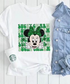 Lucky Charm Cute Minnie Mouse Shamrock Limited Edition shirt