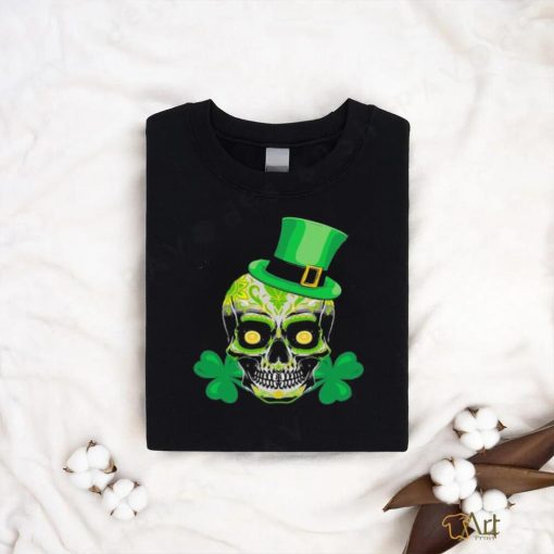 Lucky Shamrock Shirt Sugar Skull Saint Patricks Day T Shirt