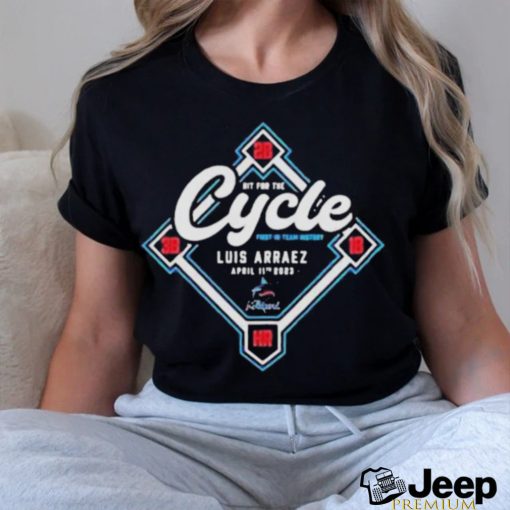 Luis Arraez Miami Marlins Hit For The Cycle Shirt