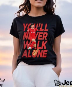 Luis Díaz You’ll Never Walk Alone Liverpool Shirt