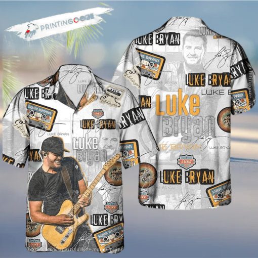 Luke Bryan Hawaiian Shirt