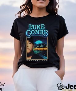 Luke Combs 2024 Tour T Shirt Growing Up And Getting Old Shirt Vintage Unisex