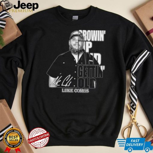 Luke Combs Growin’ Up And Gettin’ Old signature shirt