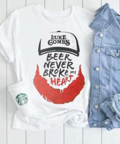 Luke Combs Miller Lite 2023 Shirt Beer Never Broke My Heart