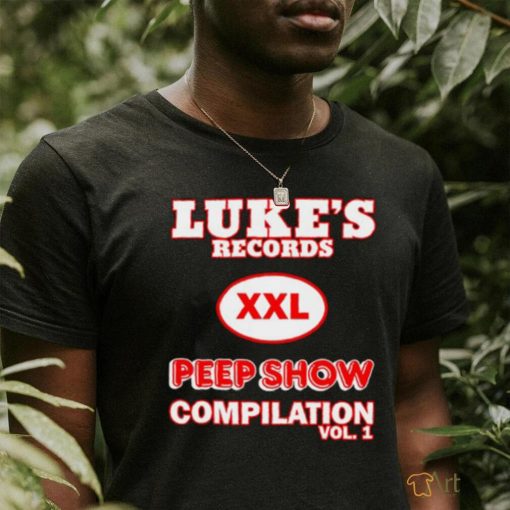 Luke's Records Xxl Peep Show Compilation Vol 1 Shirt