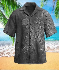 Lunar Surface Hawaiian Shirt