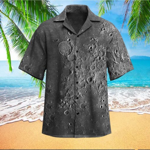 Lunar Surface Hawaiian Shirt