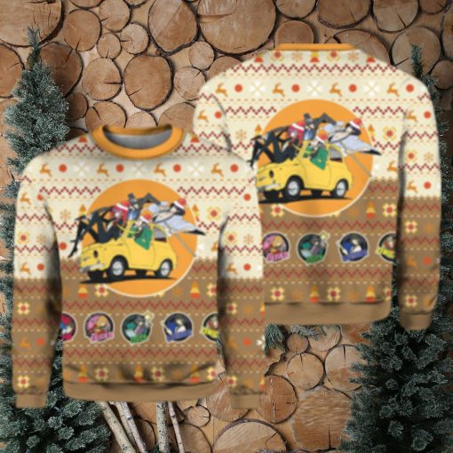 Lupin The 3rd Happy Trip Ugly Christmas Sweater