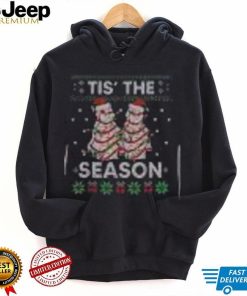 The Season Christmas Tree Cakes Debbie Becky Xmas Pyjama Shirt