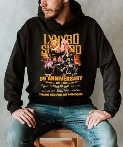 Lynyrd Skynyrd 59th Anniversary 1964 – 2023 Thank You For The Memories T Shirt