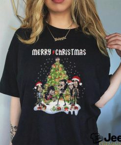 Merry Christmas ACDC Rock Band T Shirt