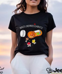 M & M anti depressants shirt