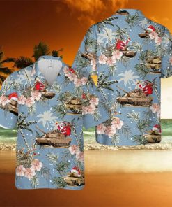M1 Abrams Tank Christmas Hawaiian Shirt