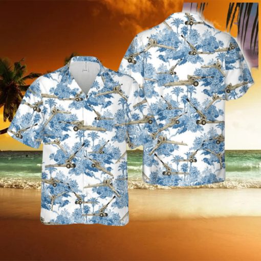 M198 Howitzer Tank Hawaiian Shirt